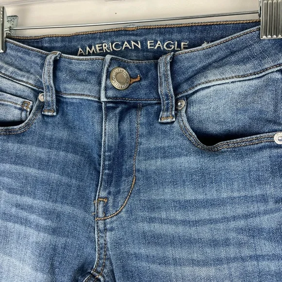 American Eagle Outfitters Super Stretch Skinny Jeans 0 - Picture 3 of 12